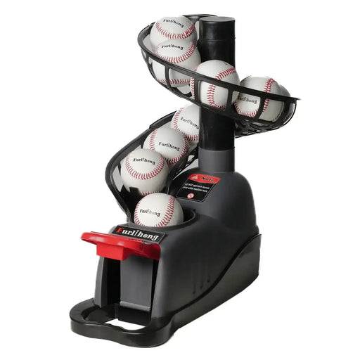 898BH Baseball Soft Toss Machine - Adjustable Angle, Step-On Paddle Launch, No Power Required"