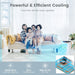 9000 BTU 4-In-1 Portable Air Conditioner with App Control and Sleep Mode