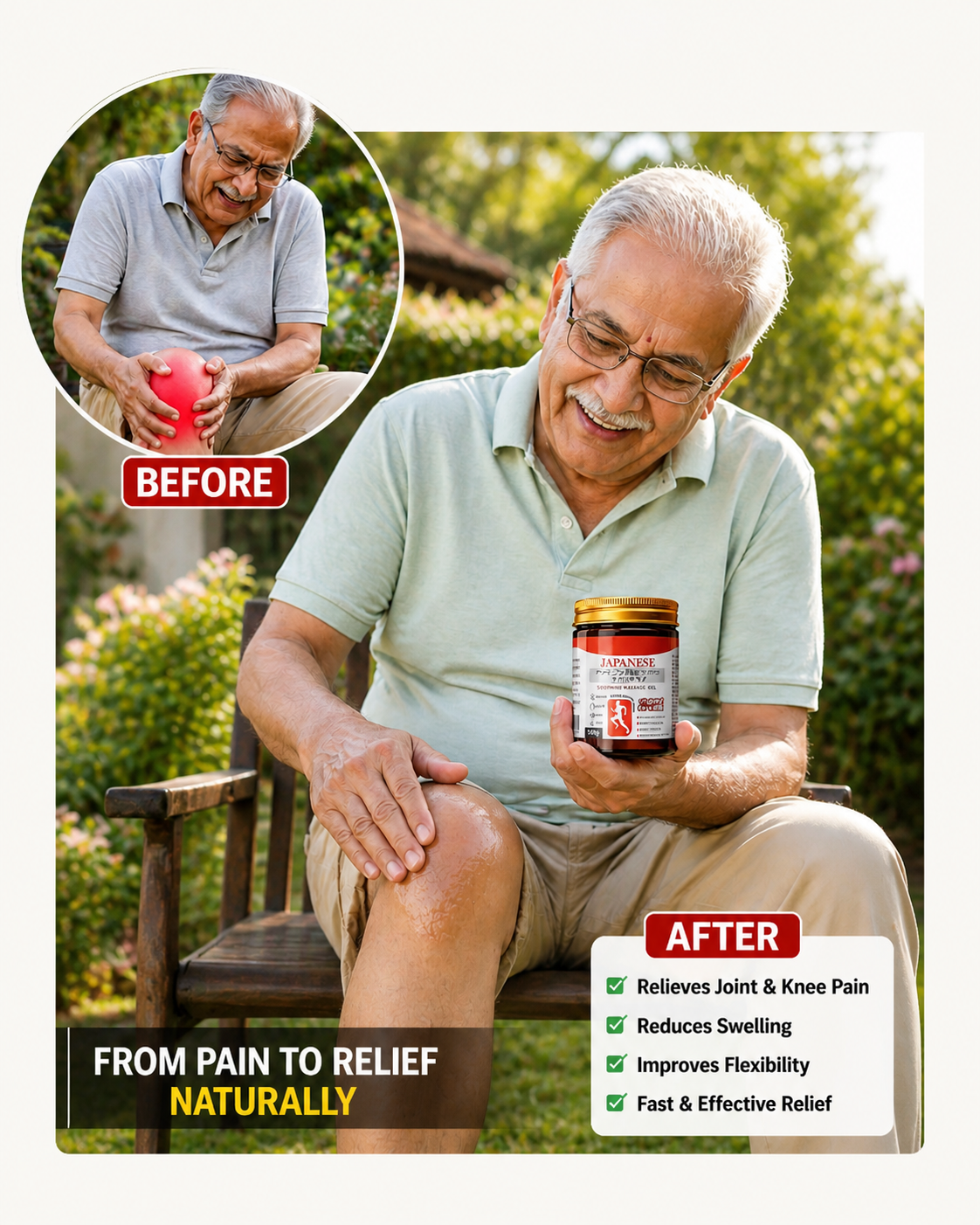 Instant Pain Relief Massage Gel (BUY 1 GET 1)