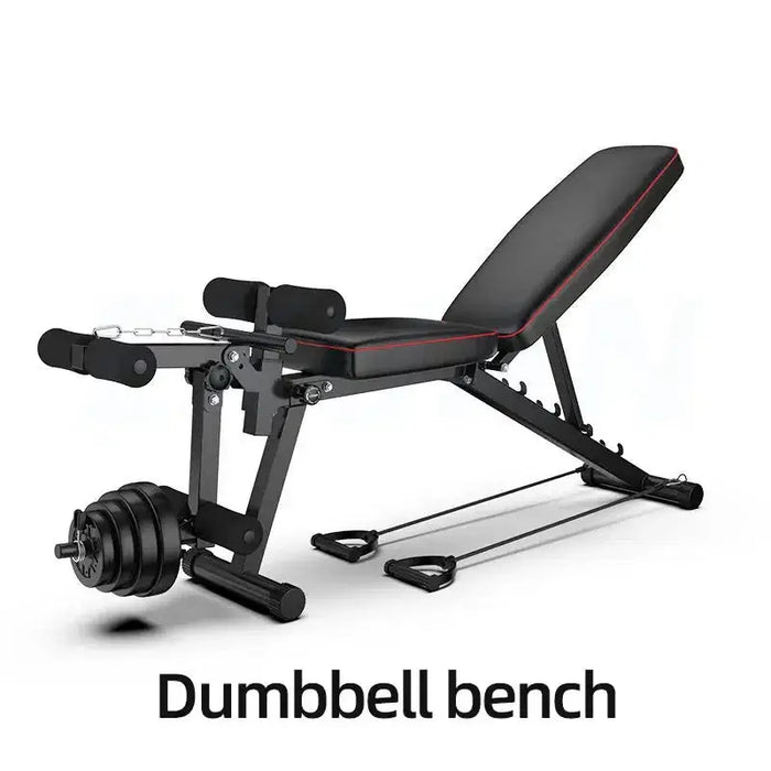 Dumbbell Bench Fitness Chair Multifunctional Supine Board Home Bench Press Weightlifting Equipment Muscle Bench Flat Bench