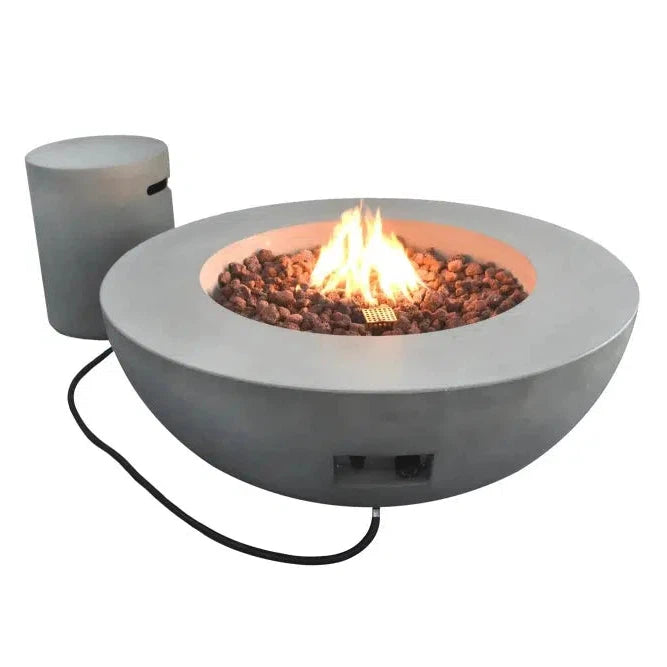 Elementi Lunar Bowl Fire Table OFG101DG