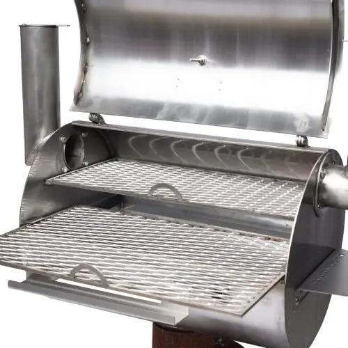 GrillSymbol BBQ Smoker Smoky Beast Silver