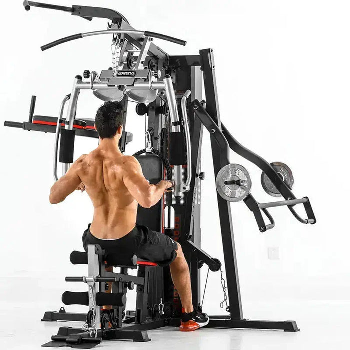 Gym Multi-Person Smith Machine Fitness Combination Strength Thickening Strength Training Pull-Down Bench Press Barge Equipment