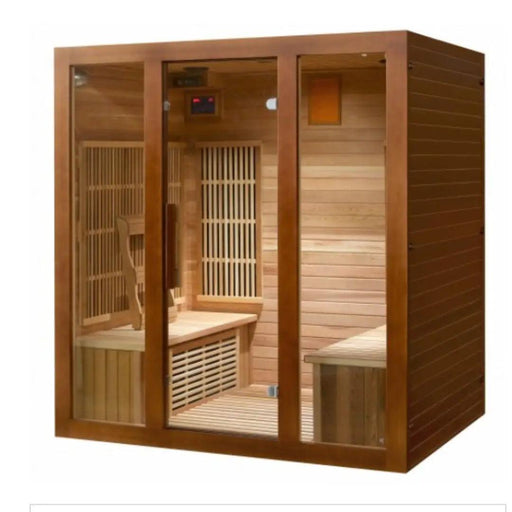 HL400KS-Side Bench SUNRAY ROSLYN 4-PERSON INDOOR INFRARED SAUNA HL400KS-SIDE BENCH