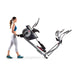 Hybrid Trainer XT Elliptical and Recumbent Bike