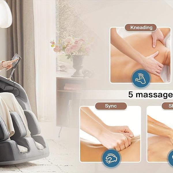 Large 3D massage chair full body massage for home