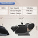 Large 3D massage chair full body massage for home