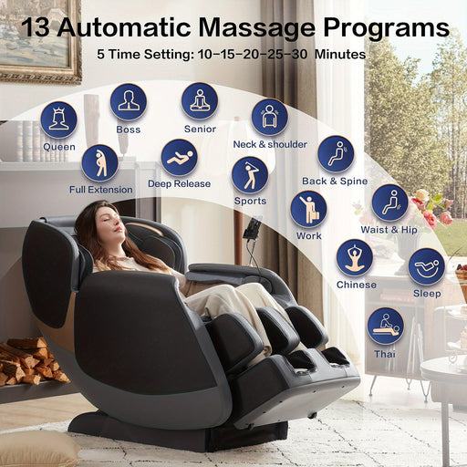 Large 3D massage chair full body massage for home