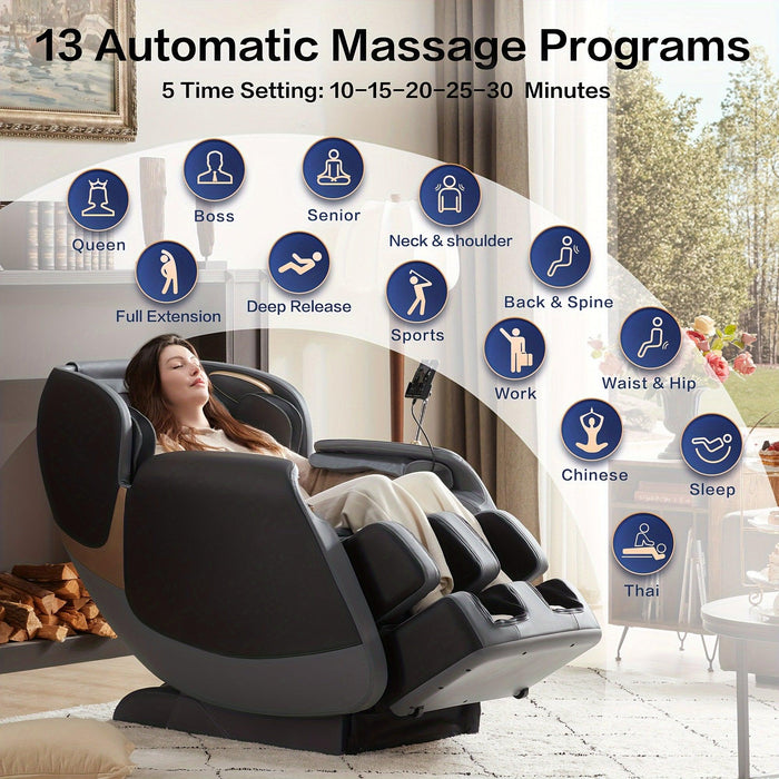 Large 3D massage chair full body massage for home