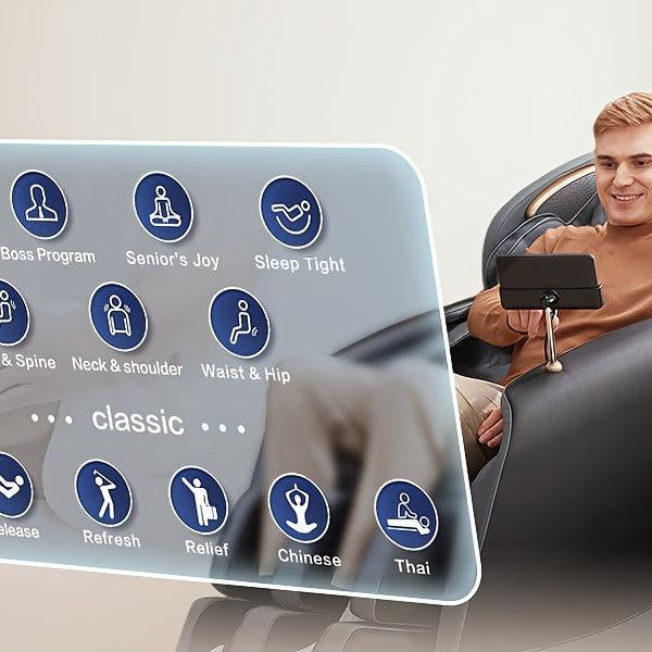 Large 3D massage chair full body massage for home