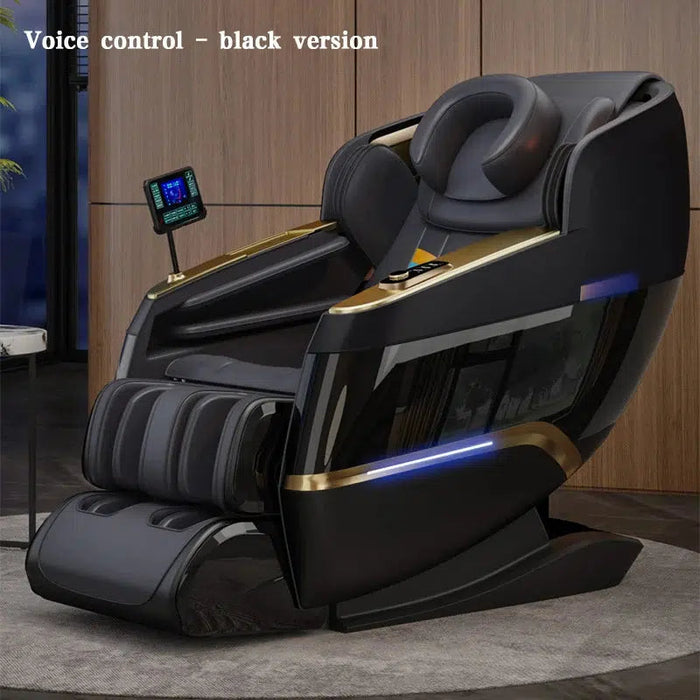 New Model Zero Gravity Electric Massage Chair - Full Body Heating, Foot Massage, Touch Screen Home Office Furniture