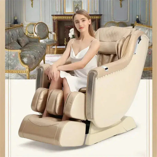 Premium Multi-Functional Luxury Massage Chair: Intelligent Electric Sofa with SL Guide Rail Manipulator for Ultimate Comfort"