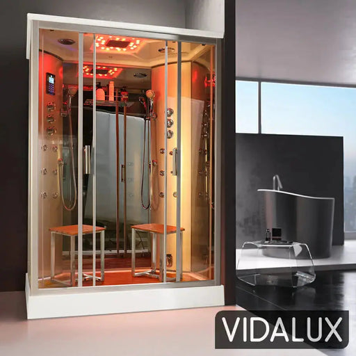 Steam shower -Tempest Twin 1400 from Vidalux