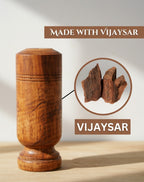 Vijaysar herbal wood tumbler