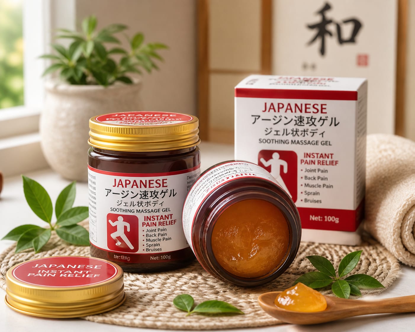 Instant Pain Relief Massage Gel (BUY 1 GET 1)