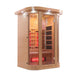 Bluetooth Compatible FAR Infrared Sauna with Remote Control in Hemlock