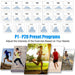 1.75 HP Folding Treadmill with 20 Preset Programs and Auto Incline